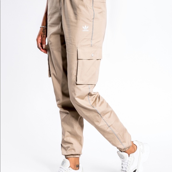 Adidas originals cargo track pants reflective tech
